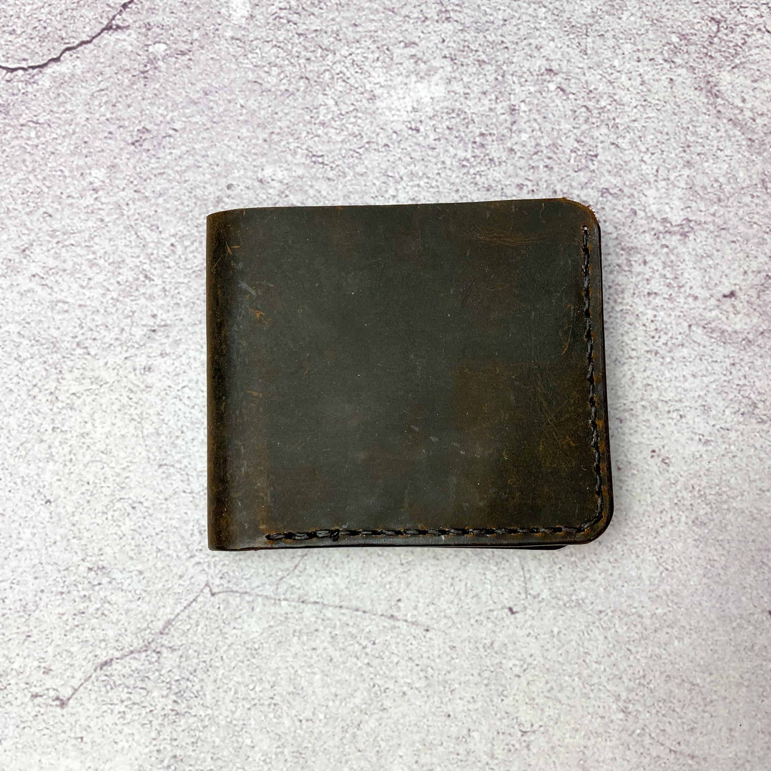 brown mens wallet